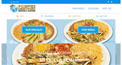 Desktop Screenshot of cancunmexicanandseafood.com
